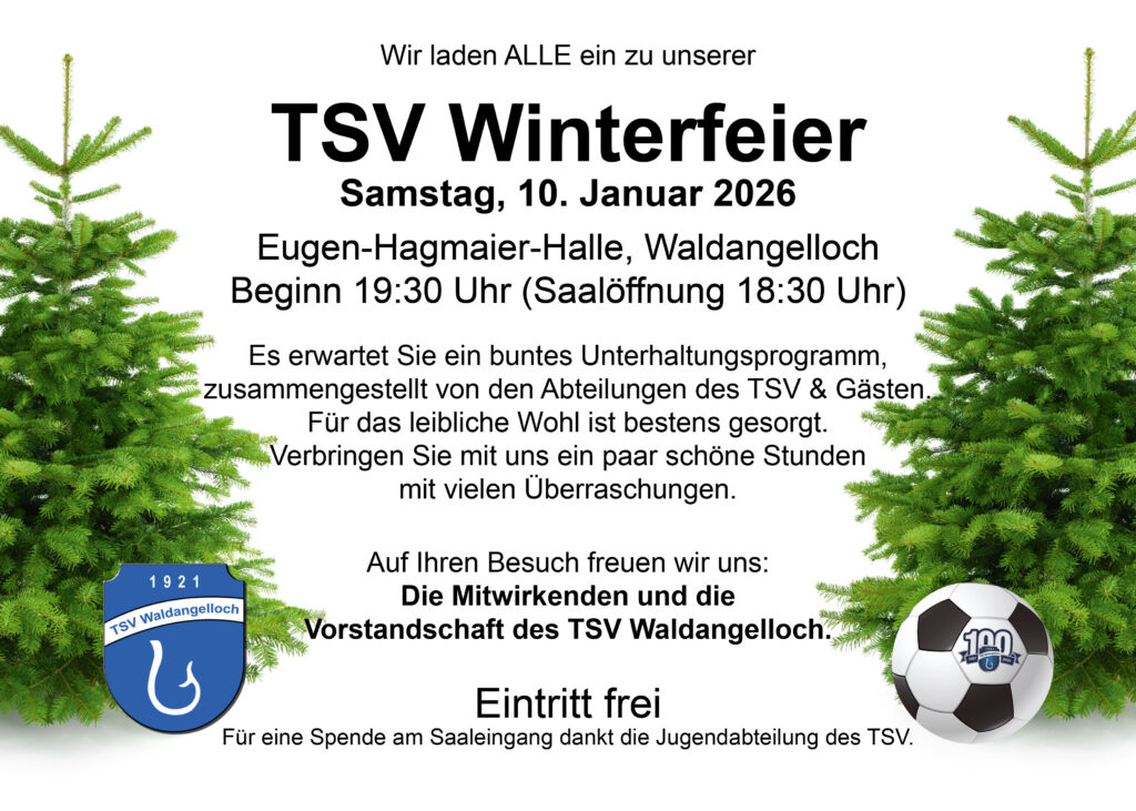 TSV Winterfeier 2026